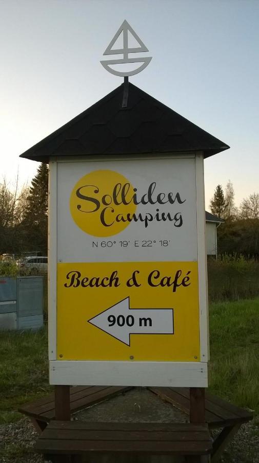 Solliden Camping Pargas Eksteriør billede